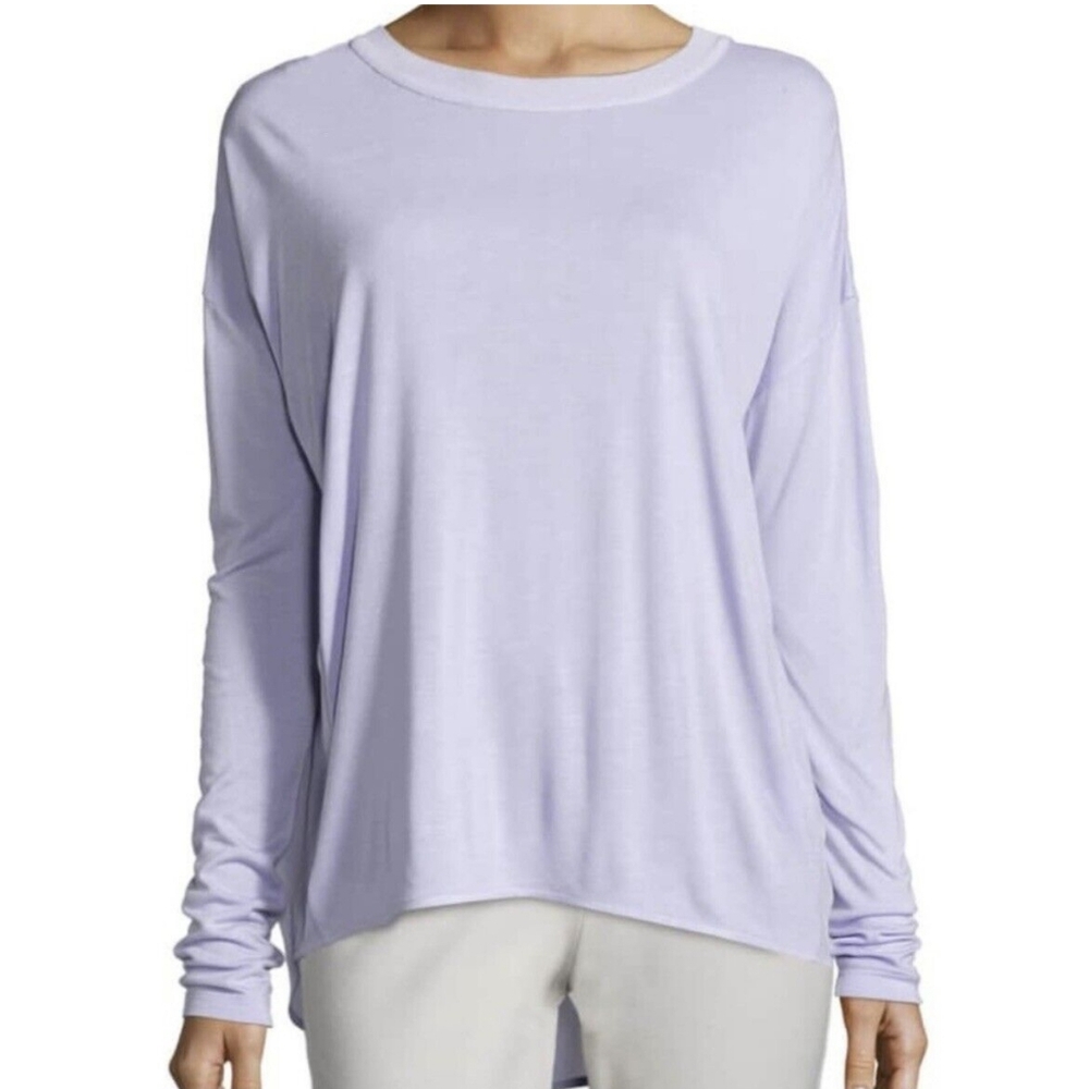 Vince Light Purple Long Sleeve Top